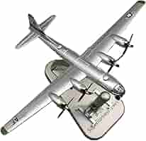 Amazon | 金属製飛行機模型 1:300スケール B29 B-29 1945